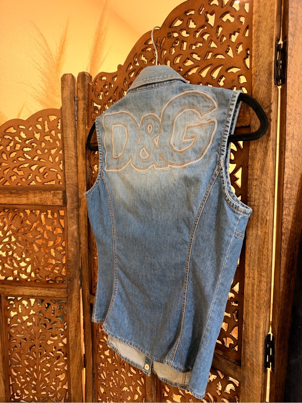 Dolce & Gabanna Denim Vintage Top - Picture 5 of 8